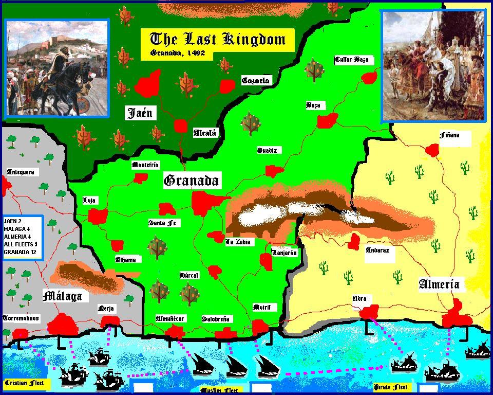 the map